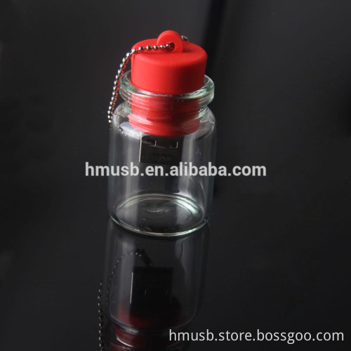Hot new products for 2016 popular glass usb flash drive with life warranty